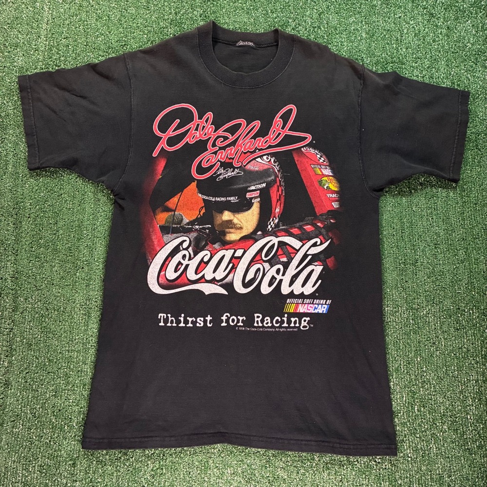 Vintage 90s NASCAR Dale Earnhardt Coca-Cola T-shirt